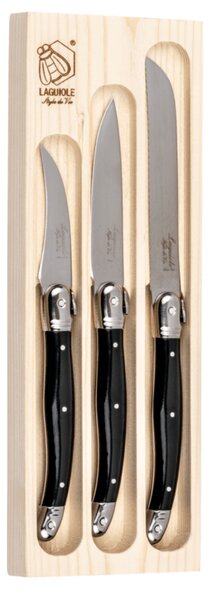 Laguiole PREMIUM LINE Set 3 kuhinjskih nožev