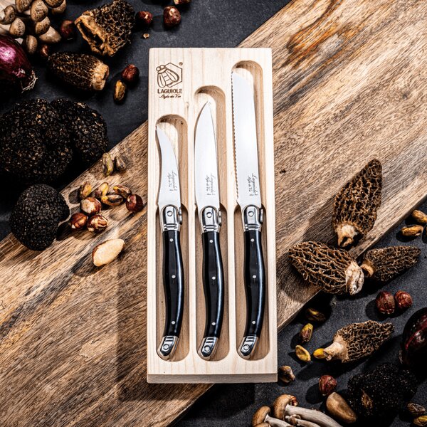 Laguiole PREMIUM LINE Set 3 kuhinjskih nožev