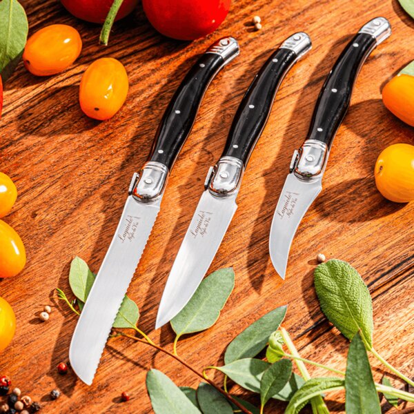 Laguiole PREMIUM LINE Set 3 kuhinjskih nožev