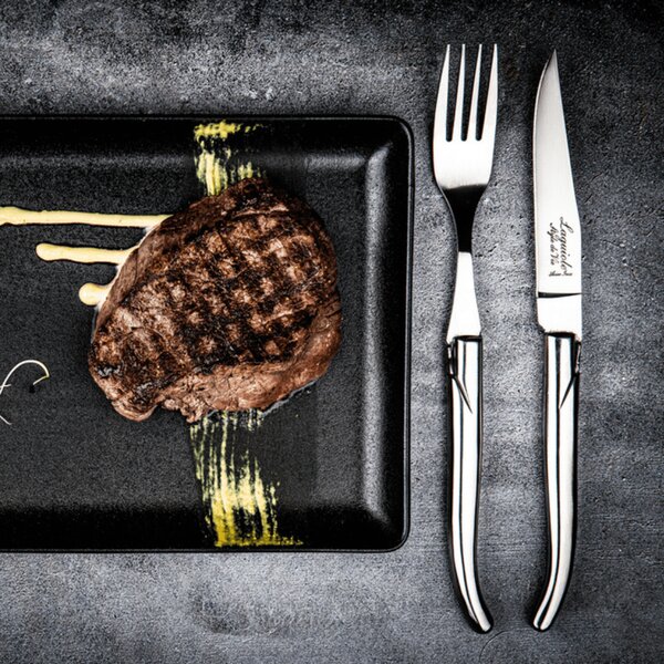 Laguiole LUXURY LINE Set nožev za zrezke - Stainless Steel (6 kom)