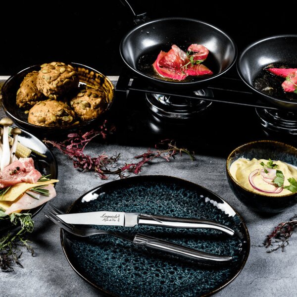 Laguiole LUXURY LINE Set nožev za zrezke - Stainless Steel (6 kom)