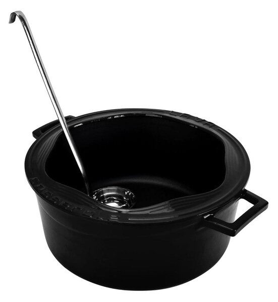 LAVA Servirna pokrovka 32 cm - črna