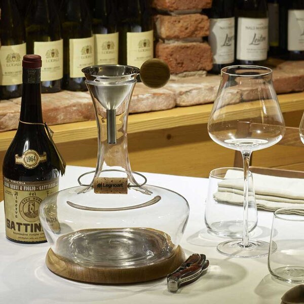 LEGNOART dekanter za vino v setu CHATEAU DU GOUT