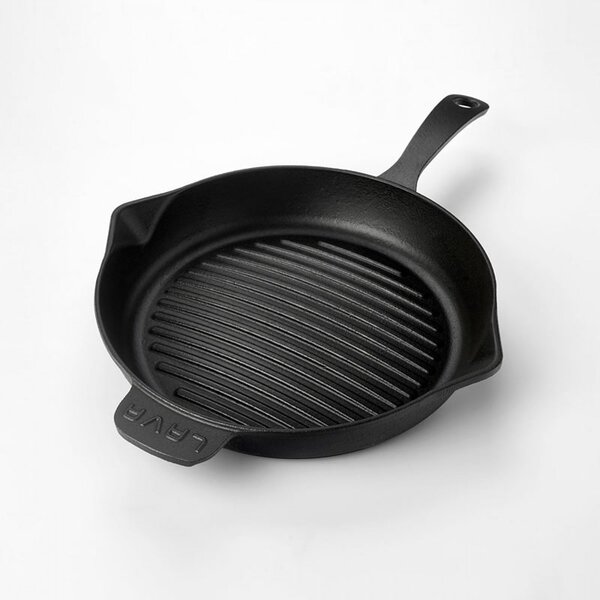 LAVA Litoželezna gril ponev, 28 cm - konkavno dno
