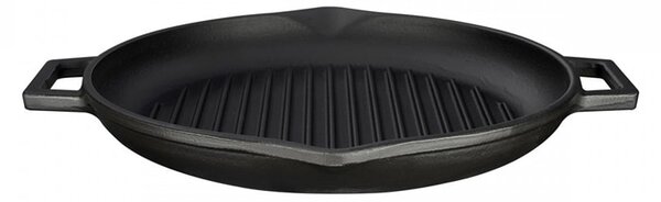 LAVA Litoželezna gril ponev, 26 cm - z dvema ročajema, eco