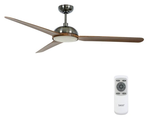 Lucci air 213301- LED Zatemnitveni stropni ventilator UNIONE 1xGX53/12W/230V + Daljinski upravljalnik