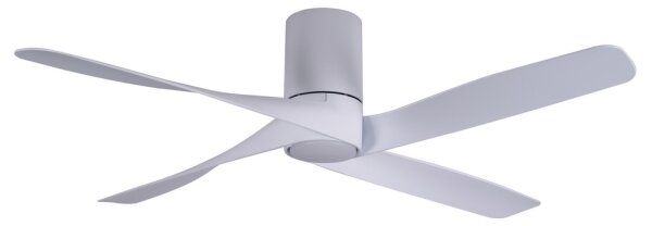 Lucci air 213350 - LED Zatemnitveni ventilator RIVIERA 1xGX53/12W/230V bela + Daljinski upravljalnik