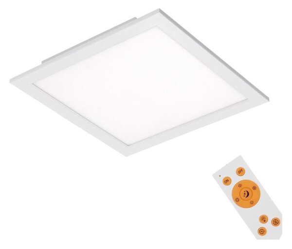 Briloner 7194-016 - LED Zatemnitvena stropna svetilka SIMPLE LED/18W/230V + Daljinski upravljalnik