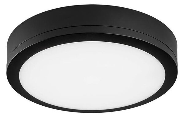 LED2 - LED Zunanja stropna svetilka s senzorjem KERY LED/18W/230V IP65 črna