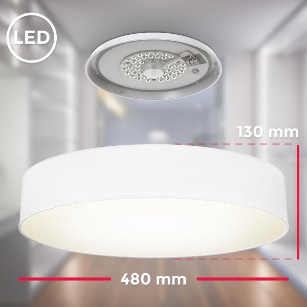 B.K. Licht 1394 - LED stropna svetilka LED/20W/230V bela