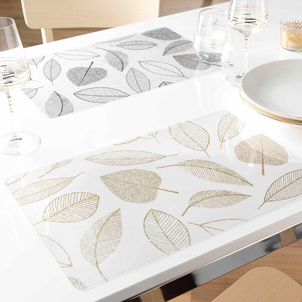 Plastičen pogrinjek 30x45 cm Feuillette – douceur d'intérieur