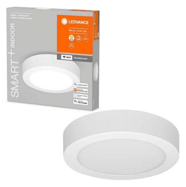 Ledvance - LED Zatemnitvena stropna svetilka ORBIS LED/12W/230V 3000-6500K Wi-Fi