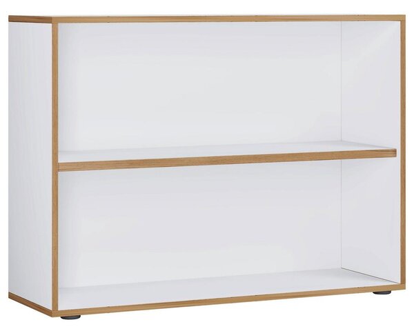 P & B Pisarniški Regal Salia B100, Bela, Barva Hrasta
