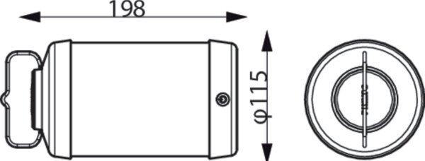 Philips - LED Zatemnitvena prenosna svetilka CICERO LED/6W/5V IP54