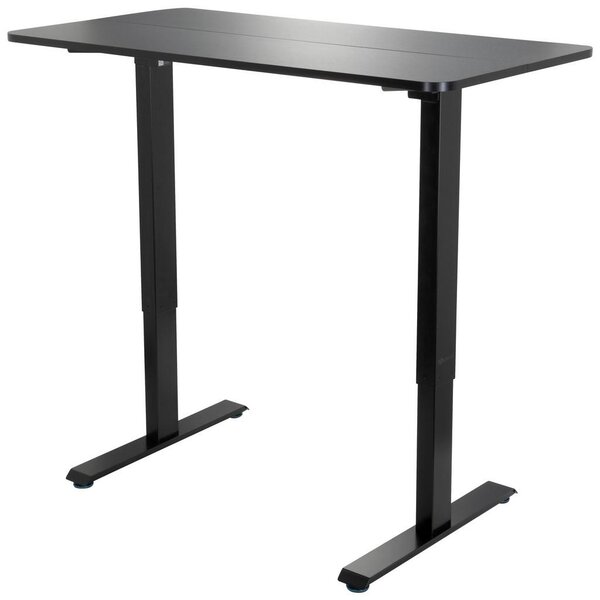 MID.YOU Dvižna Miza Stand Cr, Črna
