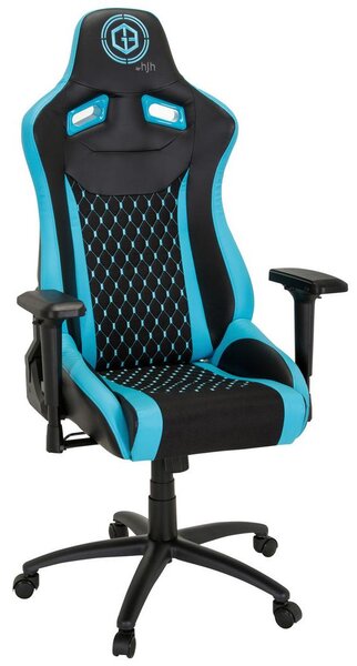 MID.YOU Gaming Stol Gamebreaker Sx 04, Črna, Turkizna