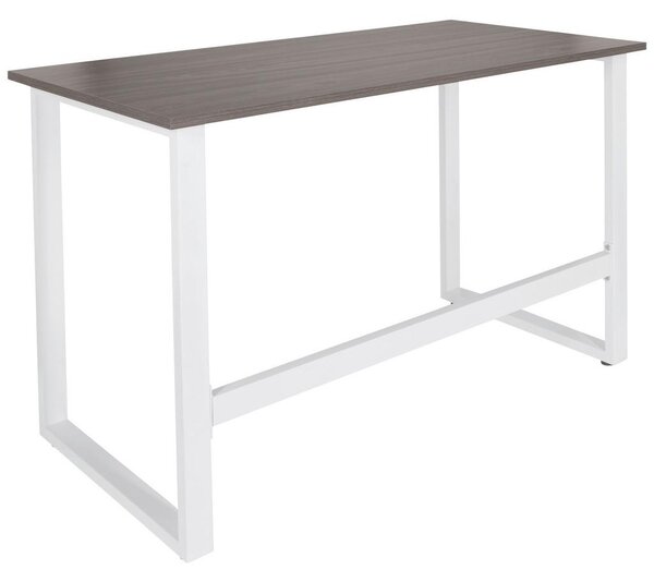 MID.YOU Pisalna Miza Workspace Light I, Siva, Bela