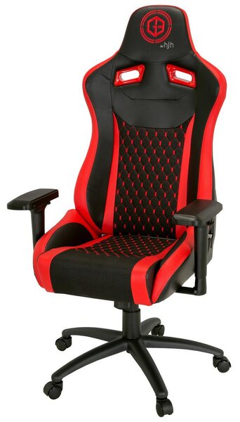 MID.YOU Gaming Stol Gamebreaker Sx 04, Črna, Rdeča