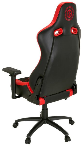 MID.YOU Gaming Stol Gamebreaker Sx 04, Črna, Rdeča