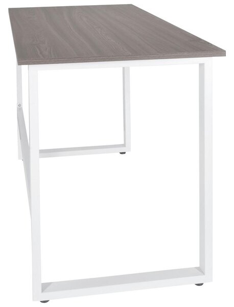 MID.YOU Pisalna Miza Workspace Light I, Siva, Bela