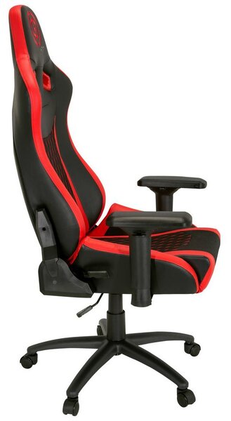 MID.YOU Gaming Stol Gamebreaker Sx 04, Črna, Rdeča