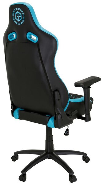 MID.YOU Gaming Stol Gamebreaker Sx 04, Črna, Turkizna