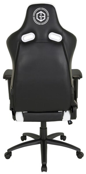 MID.YOU Gaming Stol Gamebreaker Sx 04, Črna, Bela