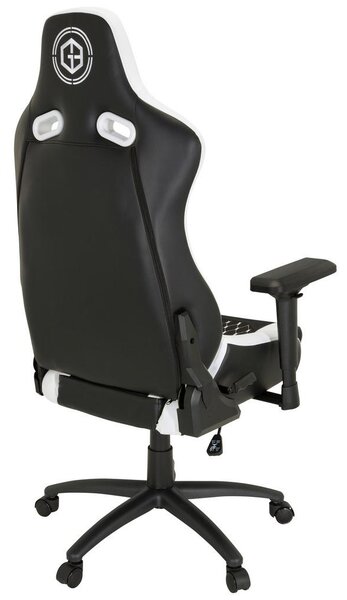 MID.YOU Gaming Stol Gamebreaker Sx 04, Črna, Bela