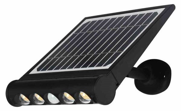 LED Solarna stenska svetilka s senzorjem LED/8W/3,7V 4000 mAh 4000K IP65