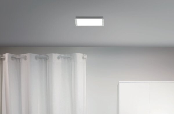 WiZ - LED Zatemnitvena stropna svetilka SUPERSLIM LED/12W/230V bela Wi-Fi