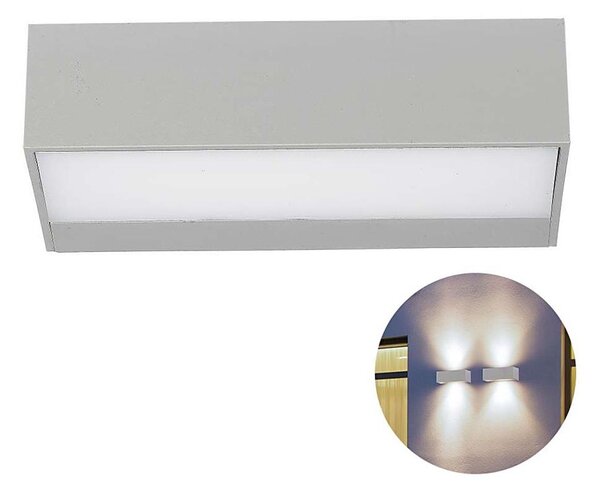 LED Zunanja stenska svetilka LED/9W/230V 3000K IP65