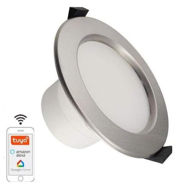 LED Zatemnitvena kopalniška svetilka LED/10W/230V 3000K-6500K Wi-Fi Tuya IP44