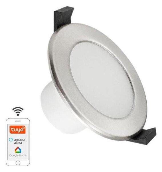 LED Zatemnitvena kopalniška svetilka LED/7W/230V 3000K-6500K Wi-Fi Tuya IP44