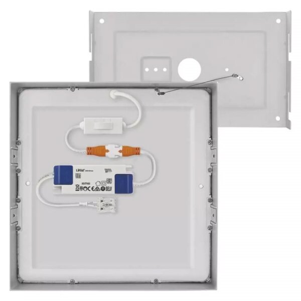 LED Stropna svetilka LED/21W/230V 3000/3500/4000K 22,5x22,5 cm bela