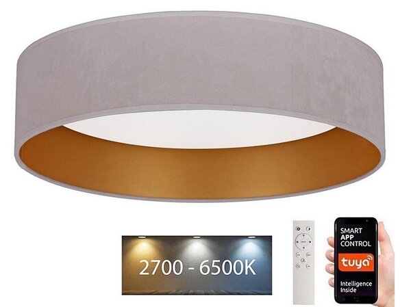 Brilagi - LED Zatemnitvena svetilka VELVET SMART LED/24W/230V Wi-Fi Tuya + Daljinski upravljalnik