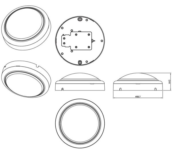 Philips - LED Stenska svetilka PROJECTLINE LED/15W/230V IP65