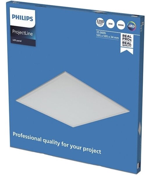 Philips - LED vgradni panel PROJECTLINE LED/36W/230V 59,5x59,5 cm