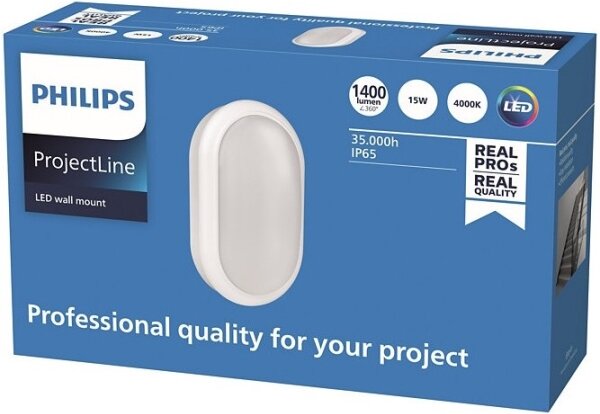 Philips - LED Stenska svetilka PROJECTLINE LED/15W/230V IP65