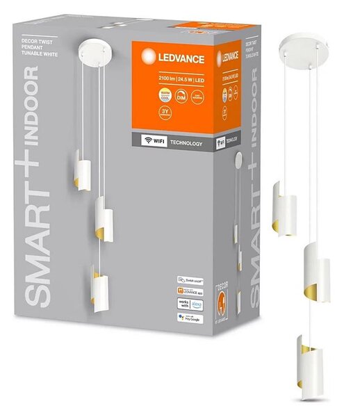 Ledvance - LED Zatemnitveni lestenec na vrvici SMART+ DECOR 3xLED/8W/230V bela Wi-Fi