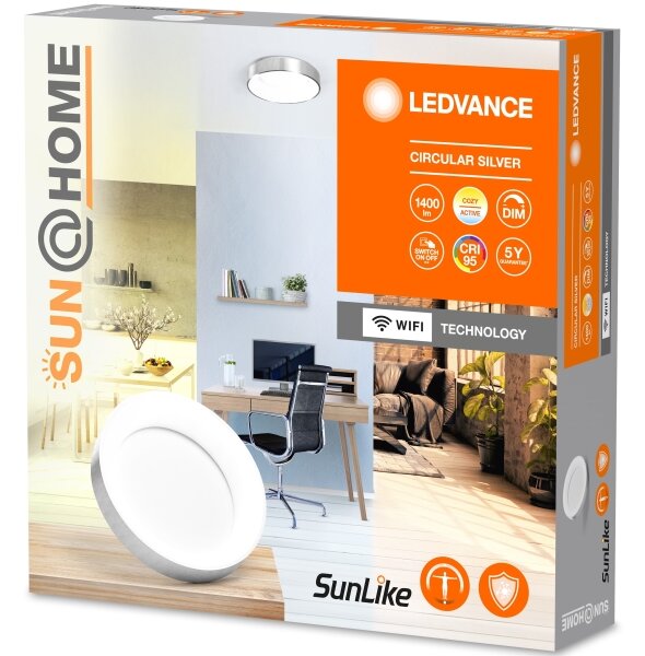 Ledvance - LED Zatemnitvena stropna svetilka SUN@HOME CIRCULAR LED/18,5W/230V Wi-Fi