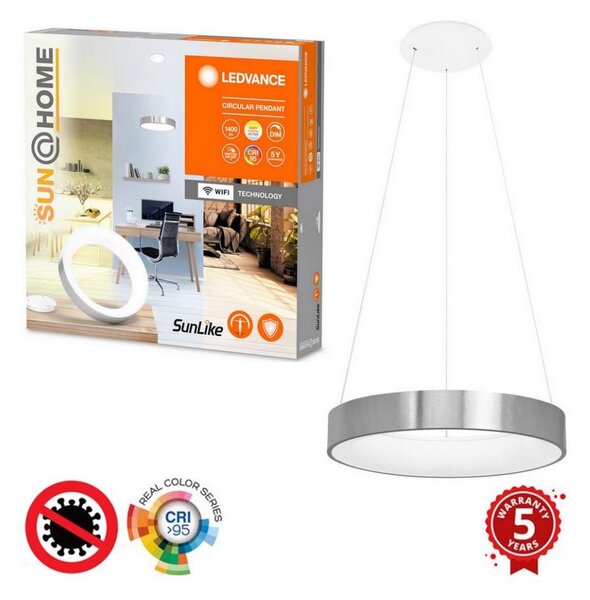 Ledvance - LED Zatemnitveni lestenec na vrvici SUN@HOME CIRCULAR LED/18,5W/230V Wi-Fi