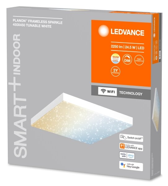 Ledvance - LED Zatemnitvena stropna svetilka SMART+ FRAMELESS LED/24,5W/230V Wi-Fi