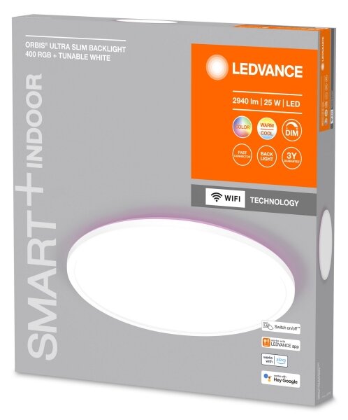 Ledvance - LED RGBW Zatemnitvena stropna svetilka SMART+ ORBIS LED/25W/230V Wi-Fi