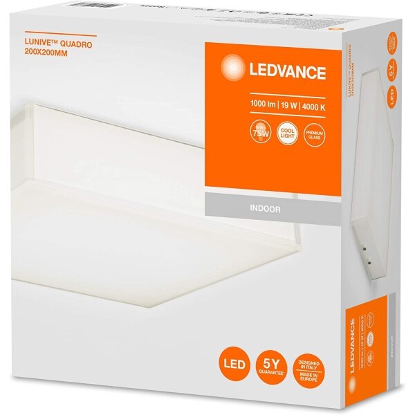 Ledvance - LED Stropna svetilka LUNIVE LED/19W/230V