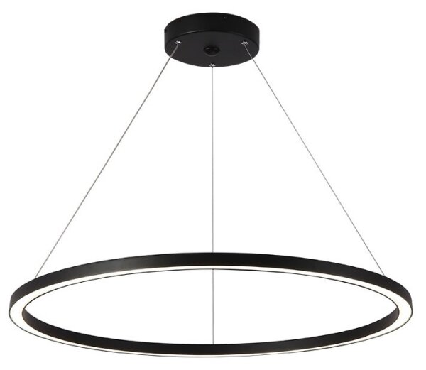 Immax NEO 07158-B80 - LED Zatemnitveni lestenec FINO LED/60W/230V Tuya črna + Daljinski upravljalnik