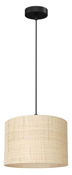 Lestenec na vrvici RATTAN 1xE27/60W/230V pr. 25 cm ratan