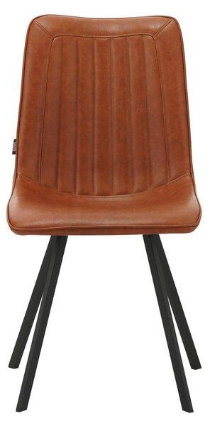 SET STOLOV, tekstil barve konjaka