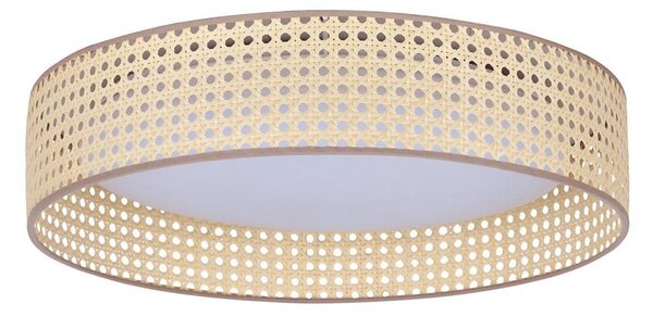 Duolla - LED Stropna svetilka ROLLER LED/24W/230V pr. 45 cm ratan