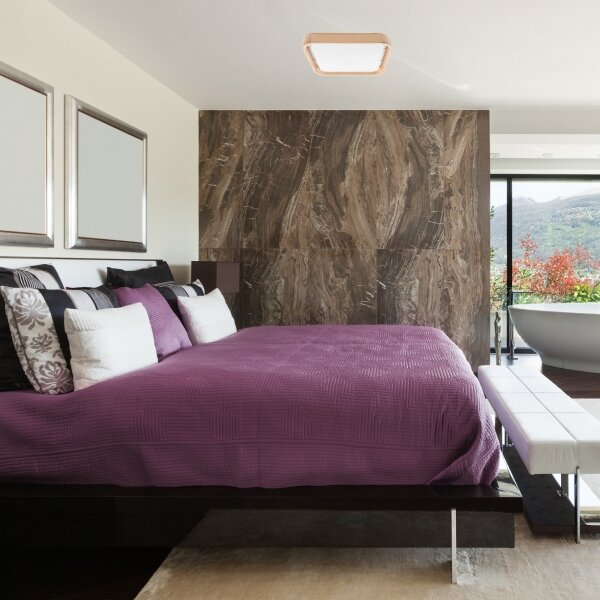 Brilagi - LED Stropna svetilka MANAROLA CUBIC LED/24W/230V 3000-6500K + Daljinski upravljalnik