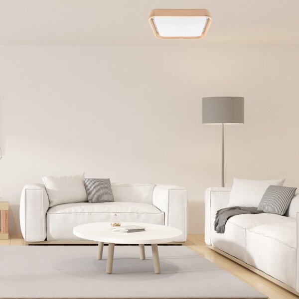 Brilagi - LED Stropna svetilka MANAROLA CUBIC LED/24W/230V 3000-6500K + Daljinski upravljalnik